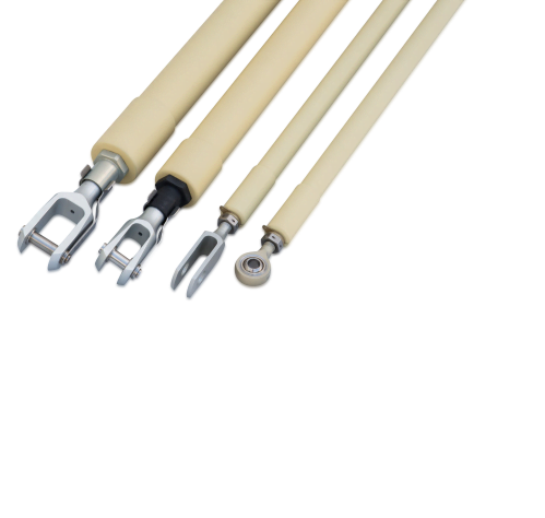 Adjustable carbon fiber tie-rods
